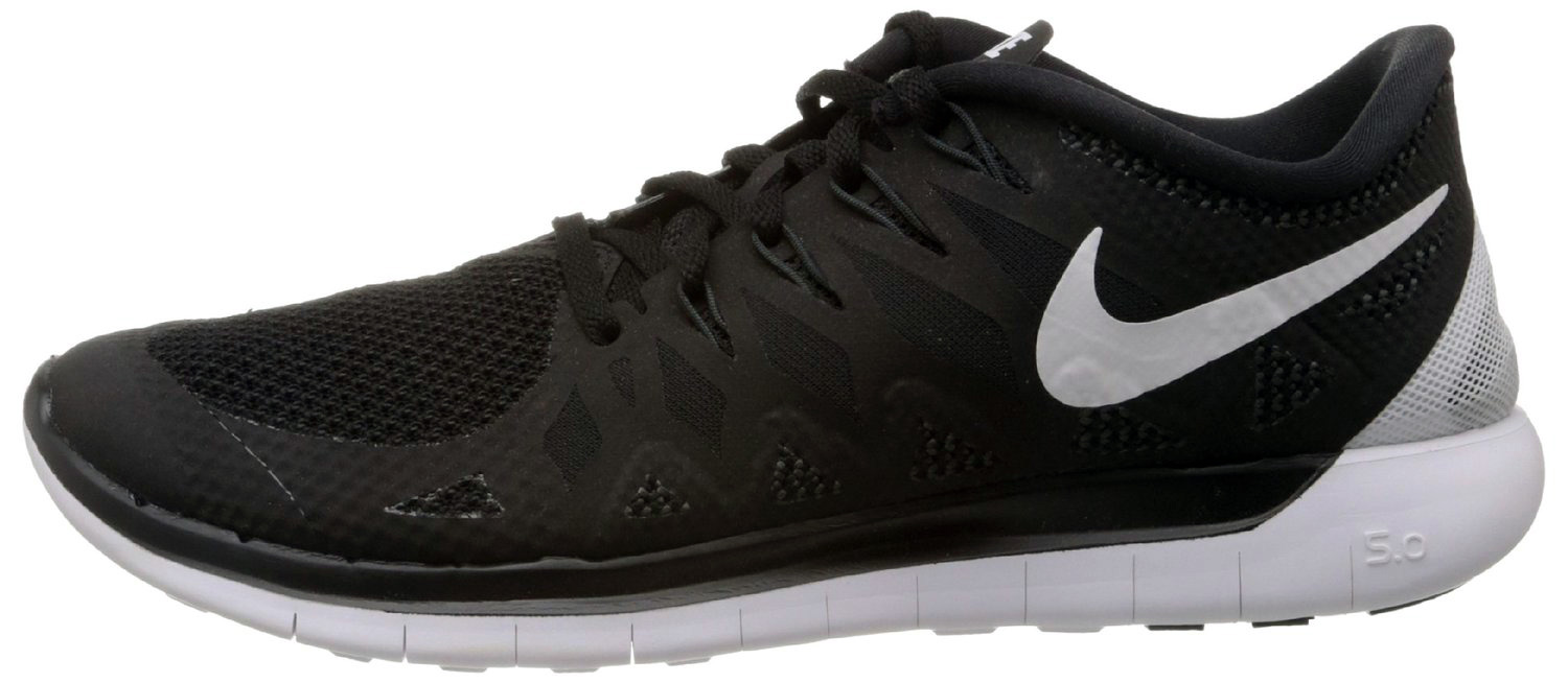 nike free 5.0 hombres blanco and negro